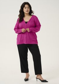 Kaffe Curve FARSIA - Kardigan - festival fuchsia