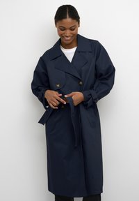 Kaffe - ELISE  - Trenchcoat - midnight marine Miniaturebillede 1