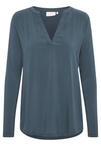 Kaffe Bluse - neon blue