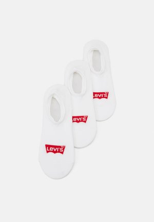 FOOTIE HIGH RISE BATWING LOGO 3 PACK - Enkelsokken - white