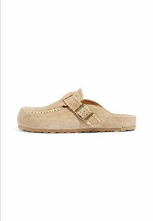 CHEYENNE MORNING - Slip-on sandaler - beige  suede