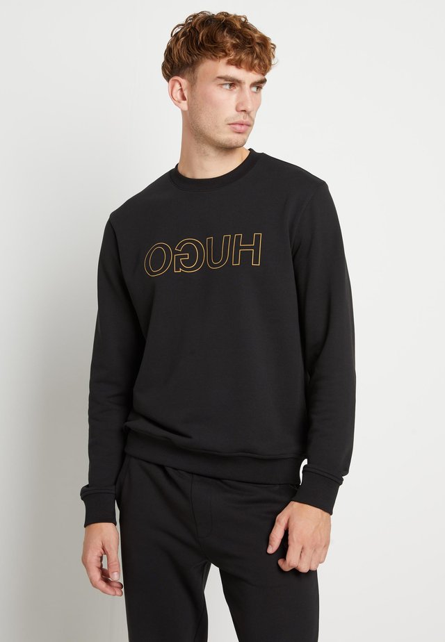 DICAGO - Sweatshirt - black/gold