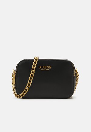 Guess SARITA CAMERA CROSSBODY - Sac bandoulière - black