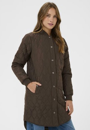 KASHALLY QUILTED - Zimný kabát - chocolate brown