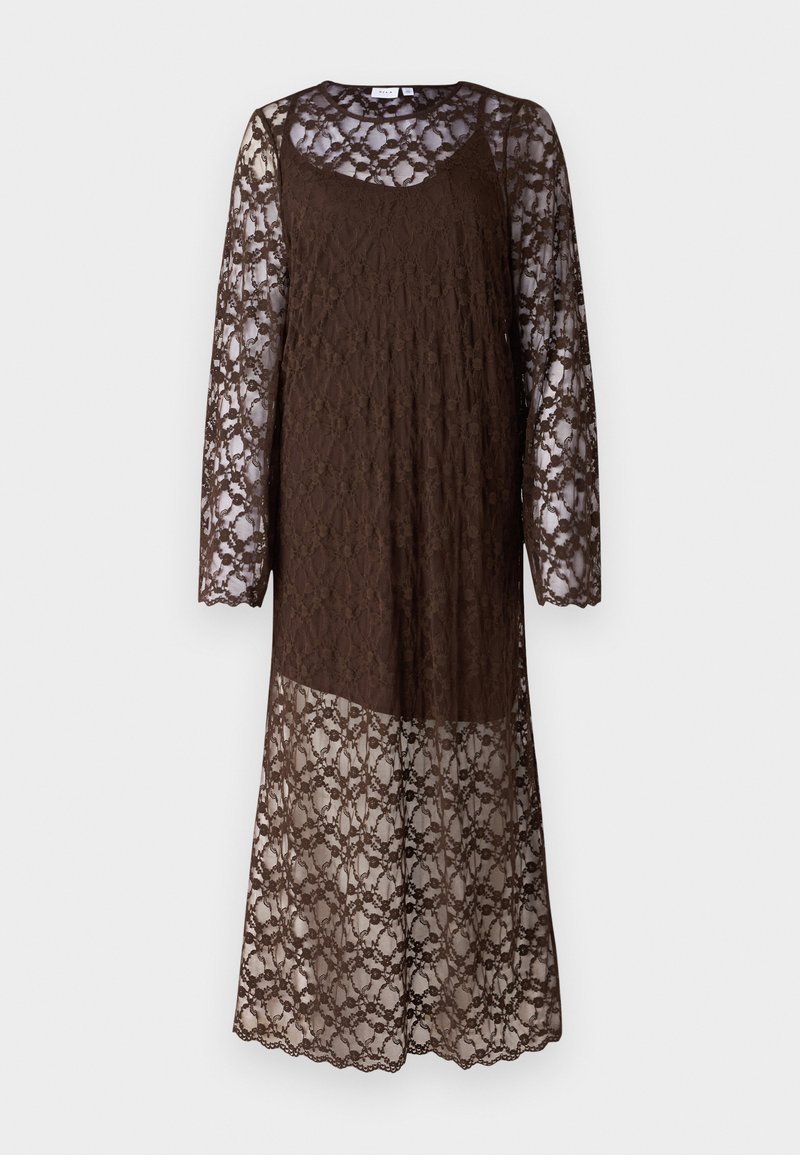 Vila Cocktailjurk bruin