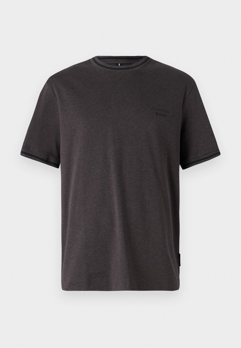 Boss T-shirt basic antraciet Boss T-shirt basic antraciet