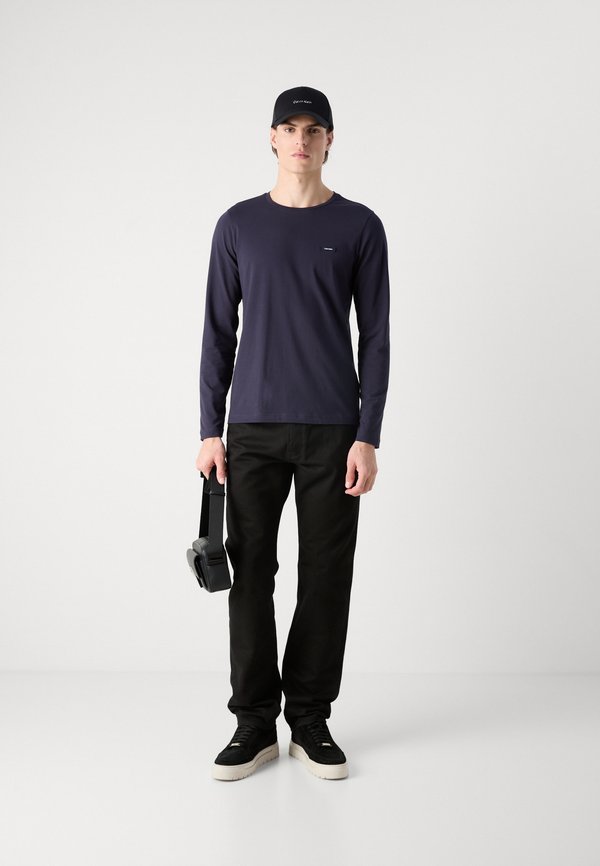 SLIM FIT - Long sleeved top - night sky3