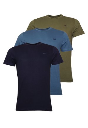 3 PACK - Basic T-shirt - mehrfarbig