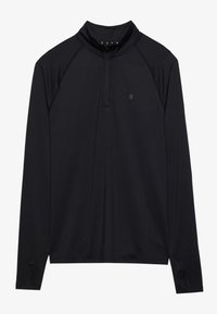 FOOTBALL TRAINING QUARTER ZIP TOP - Longsleeve - black