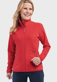 Schöffel HIKING STYLE ASH - Fleecejacke - rot