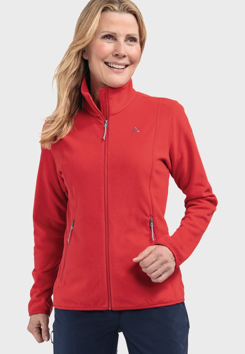 Schöffel HIKING STYLE ASH - Fleecejacke - rot