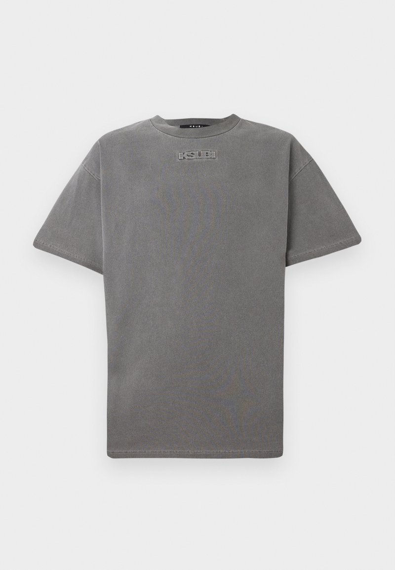 Ksubi T-shirt print grijs denim/greydenim Ksubi T-shirt print grijs denim/greydenim