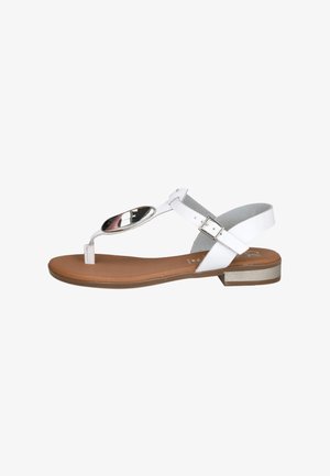 Oh! My Sandals, SANDALIAS ESCLAVAS CON ADORNO METÁLICO MUJER - Sandalias de dedo - white