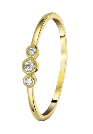 Lucardi ZIRKONIA - Ring - gold-coloured