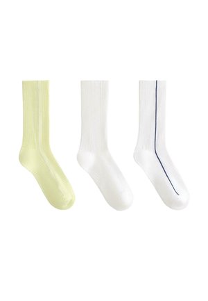 3 PACK PAIRS OF CLASSIC 34532490 - Șosete sport - yellow
