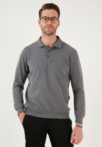 REGULAR FIT - Longsleeve - dark grey