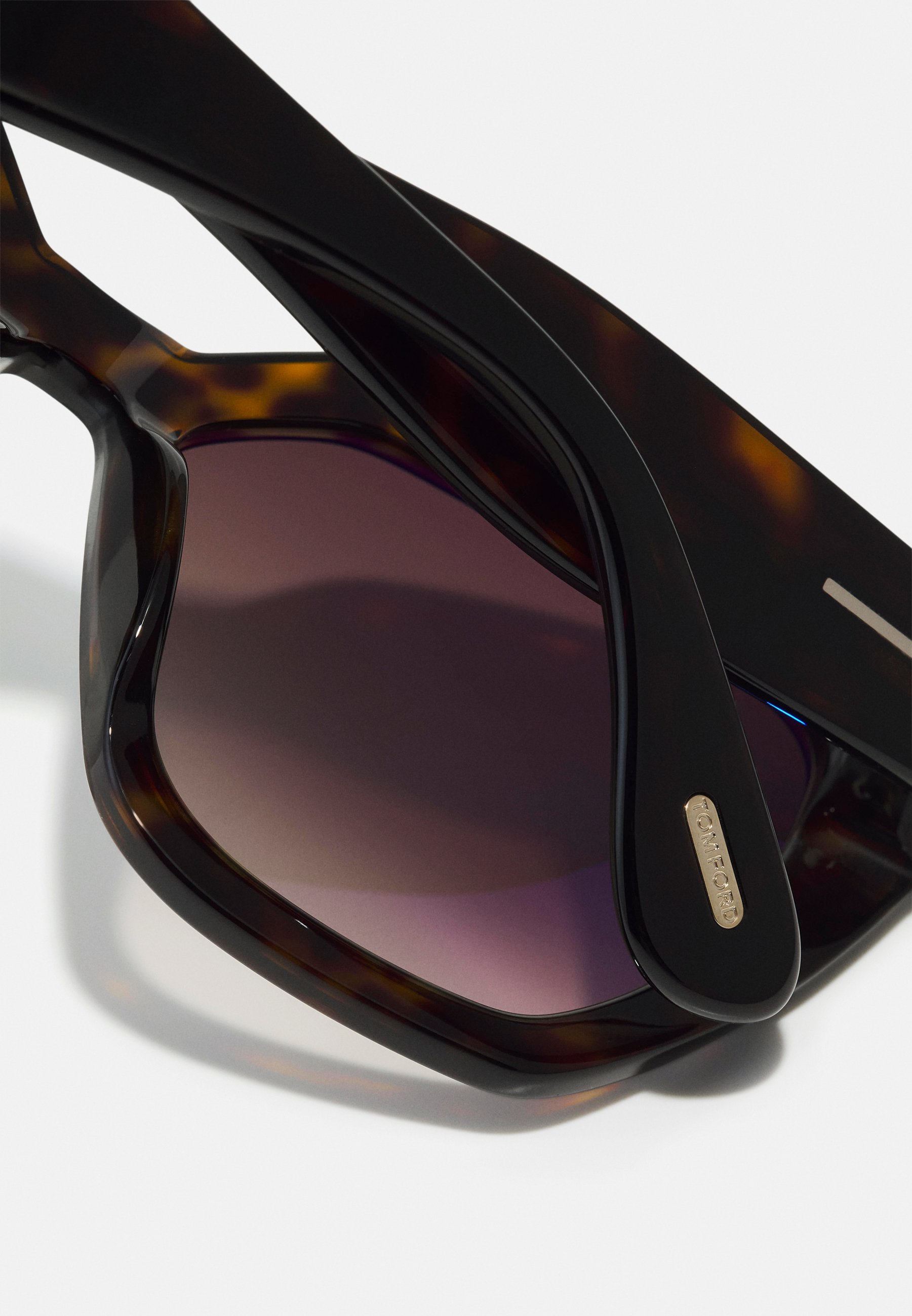 小物 TOM FORD Havana Gradient Sunglasses Tom Ford Sunglasses - dark havana/black - Zalando.ie