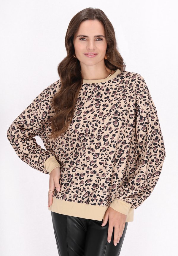 Sweatshirt - leopard