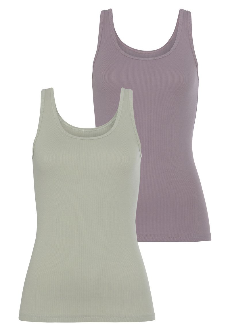 Vivance 2 PACK - Hemd - flieder mint