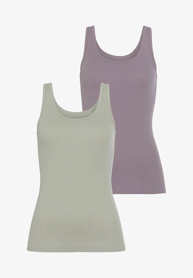 Vivance 2 PACK - Hemd - flieder mint