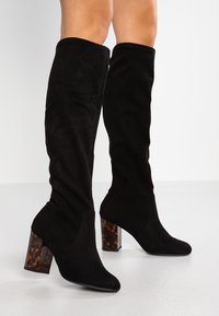 New Look Wide Fit Botas - black