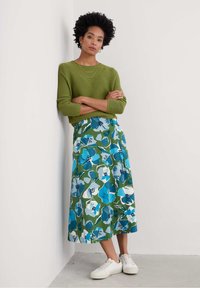 Seasalt Cornwall MAKERS - Stickad tröja - green dark citron