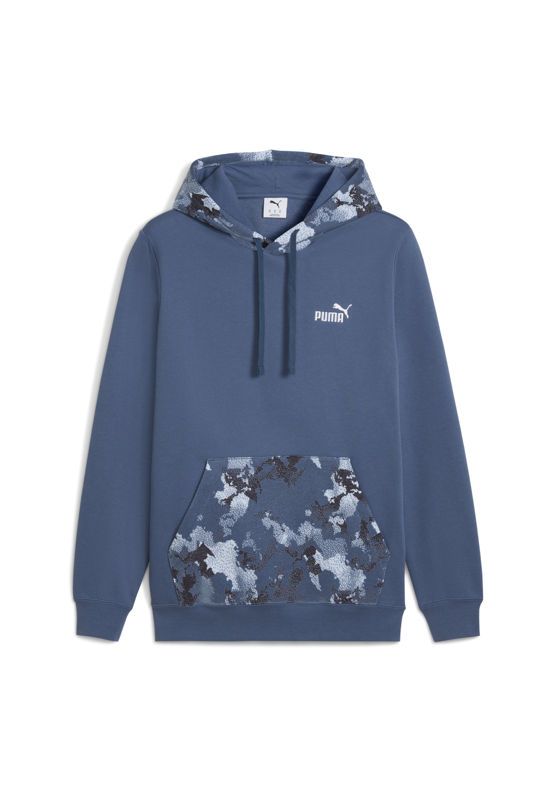 Puma CAMO - Mikina s kapucí - dark indigo