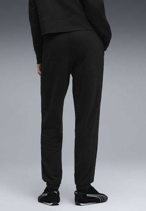 PUMA Pantalones largos Casual de Mujer Comfort High-Waist Sweat Negro — photo 3