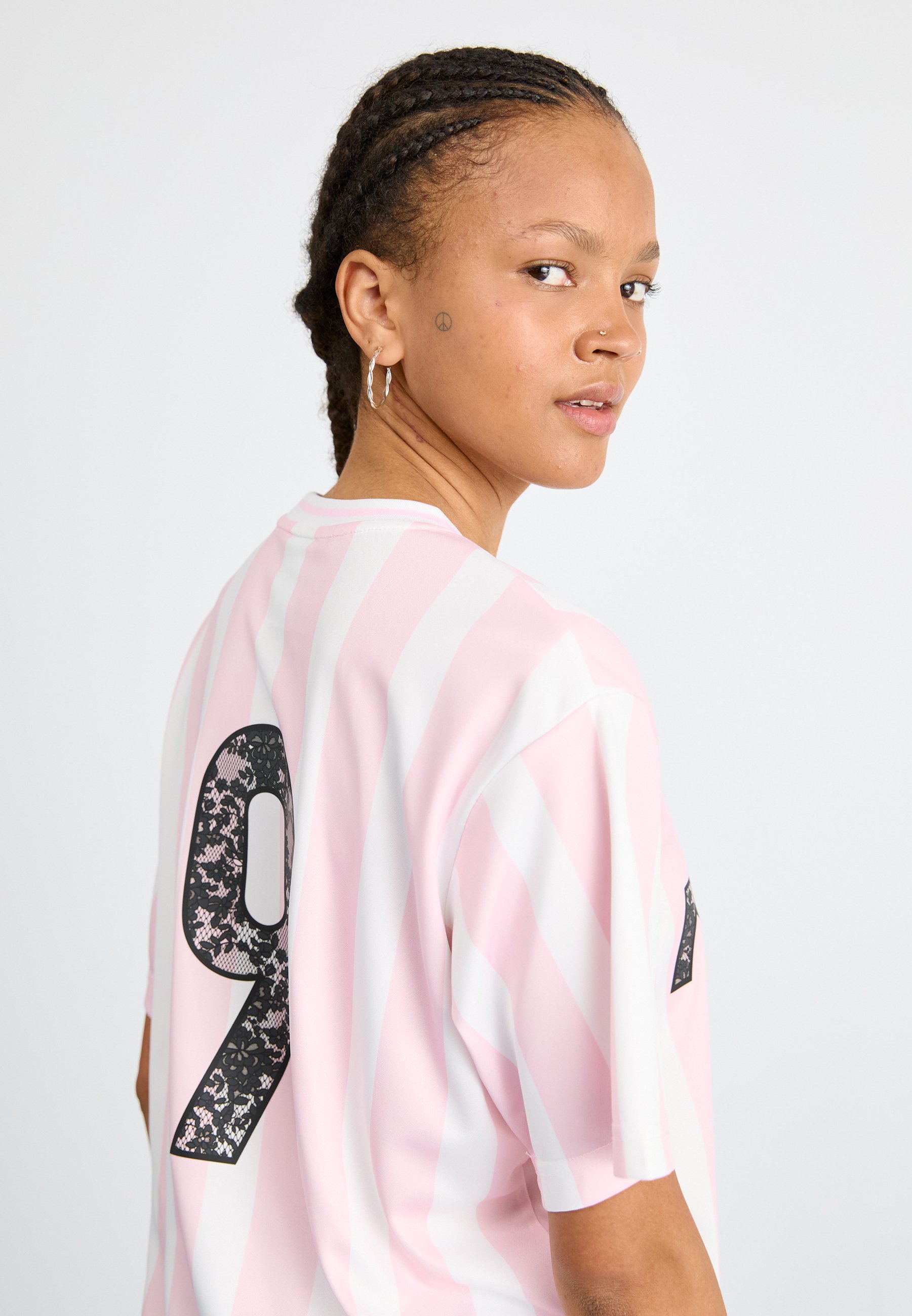 Nike Sportswear Print T-shirt - pink foam/white/black/pink