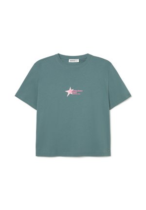 Brownie, CAMISETA PRINT ESPALDA - Camiseta estampada - verde oscuro