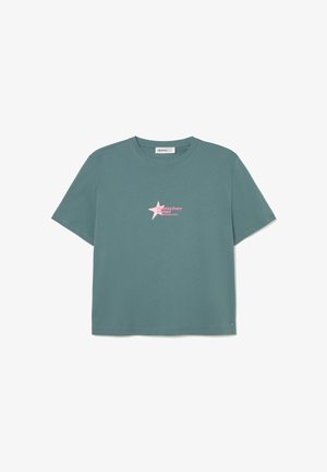 Brownie, CAMISETA PRINT ESPALDA - Camiseta estampada - verde oscuro