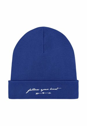 FOLLOW YOUR HEART EMBROIDERY UNISEX - Muts - blue