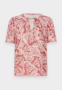 VMBALI V NECK - Bluse - marsala