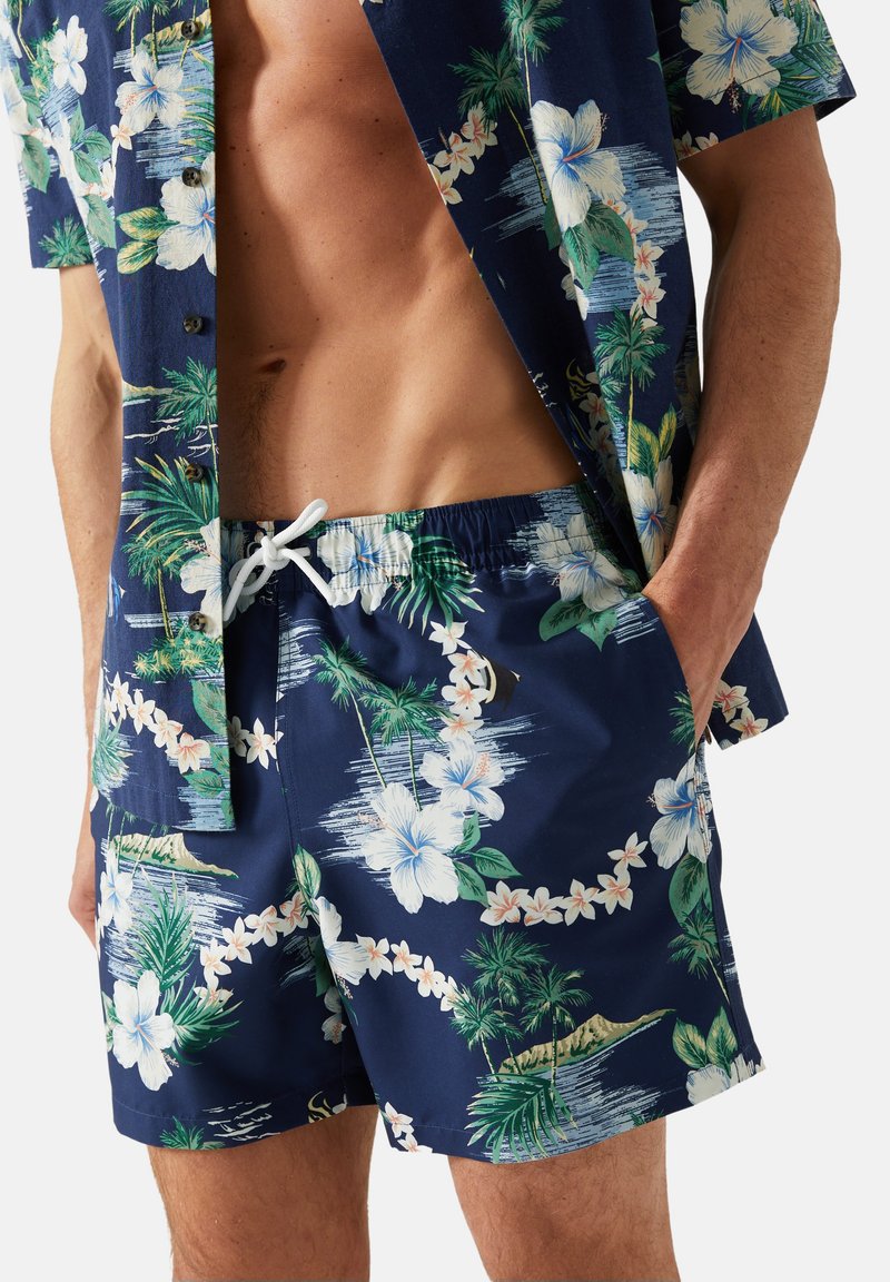 Marks & Spencer Swimming shorts navy mix/dark blue Zalando