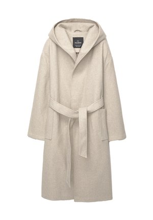 SOFT WITH HOOD - Mantel - sand