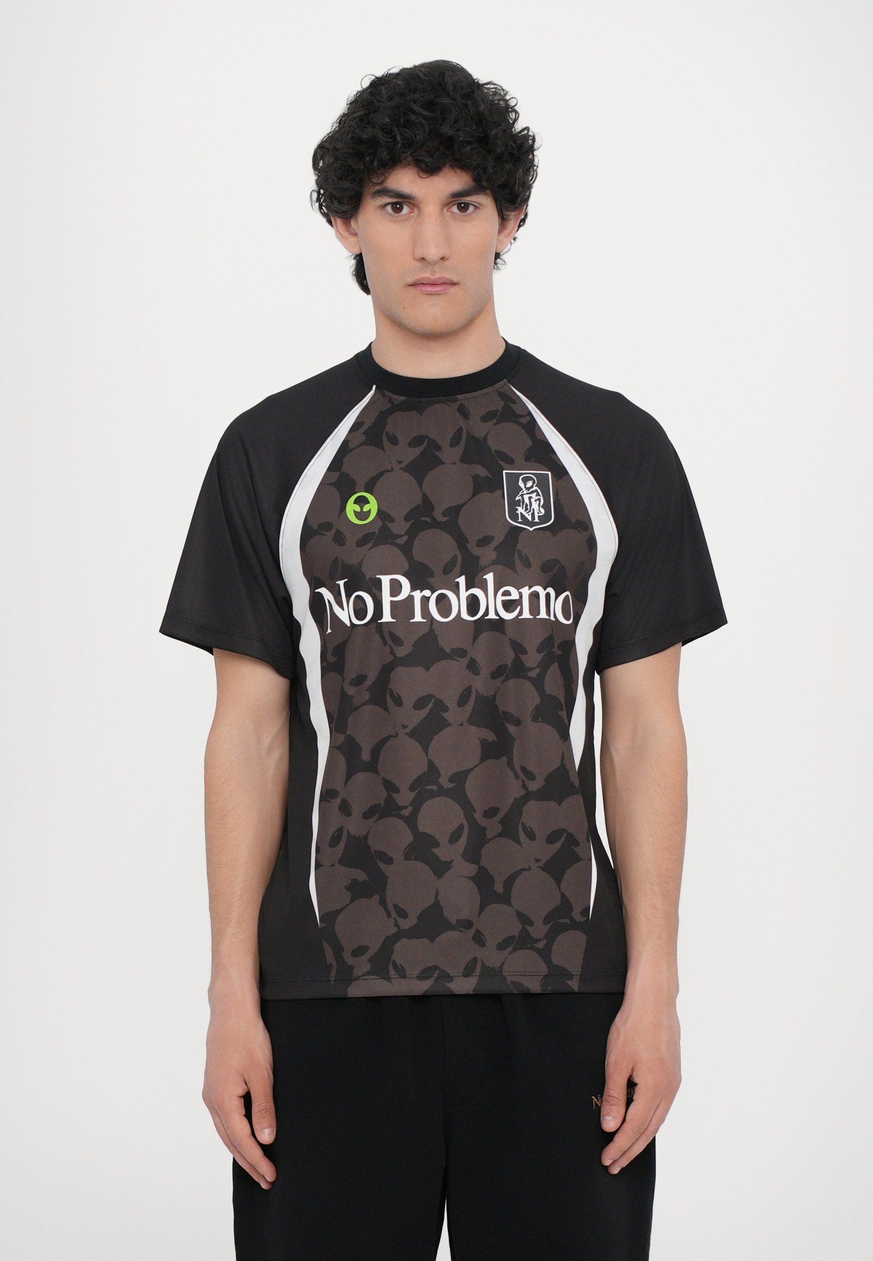 No Problemo AREA 51 FOOTBALL SHIRT - T-Shirt print - black