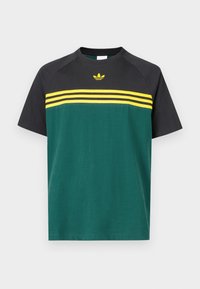CHEST - Triko s potiskem - collegiate green/black