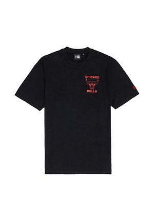 New Era, CHICAGO BULLS  NBA COURT GRAPHC REG TEE UNISEX - Article de supporter d'équipe de club - black