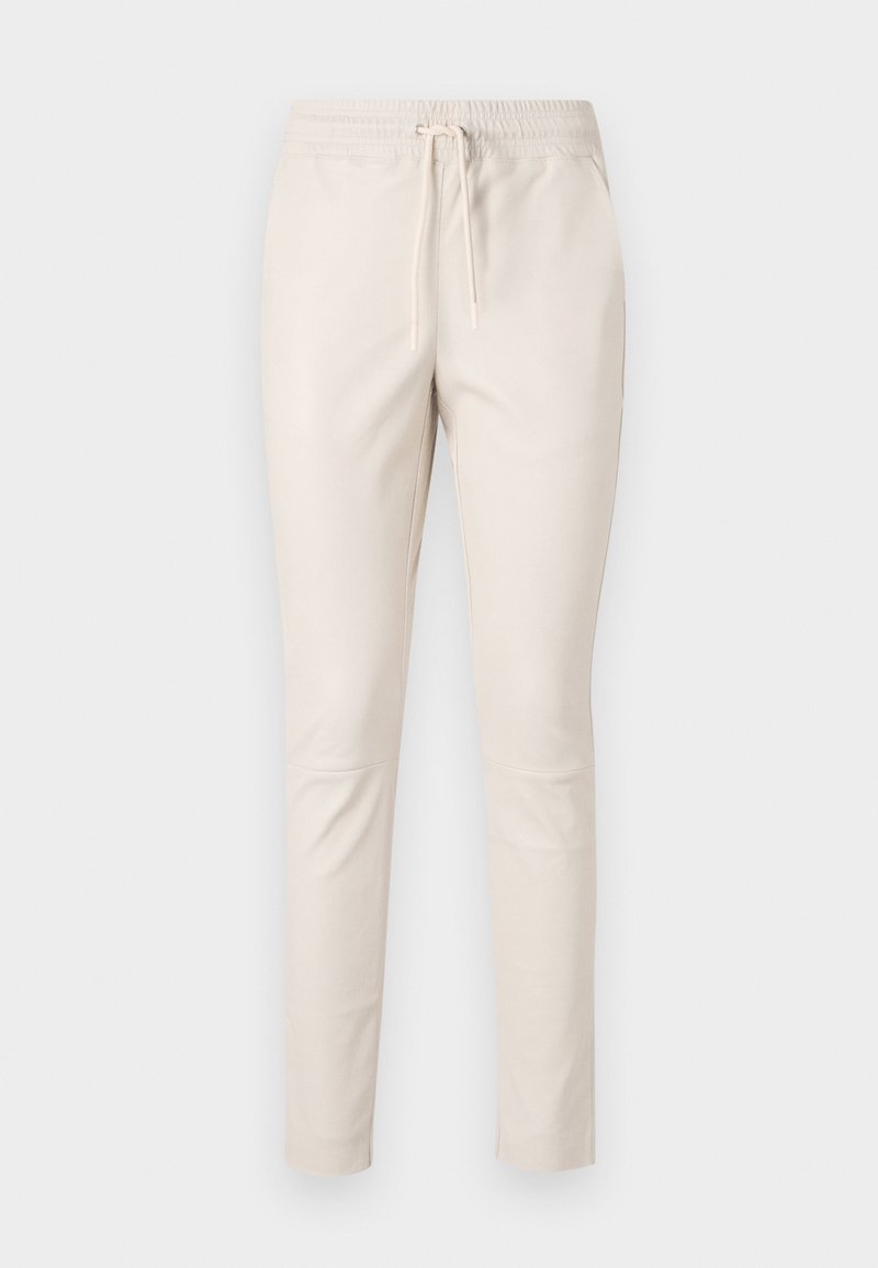 Goosecraft Leren broek crème