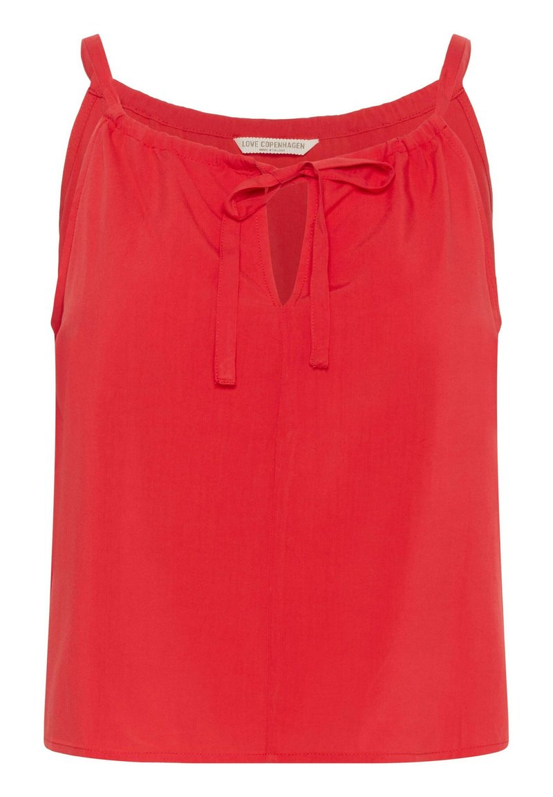 Love Copenhagen LCLUDA HALTER NECK - Linne - high risk red/röd - Zalando.se