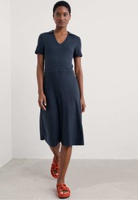 Seasalt Cornwall - TREBARWITH  - Day dress - maritime - knit melange maritime Thumbnail Image 1