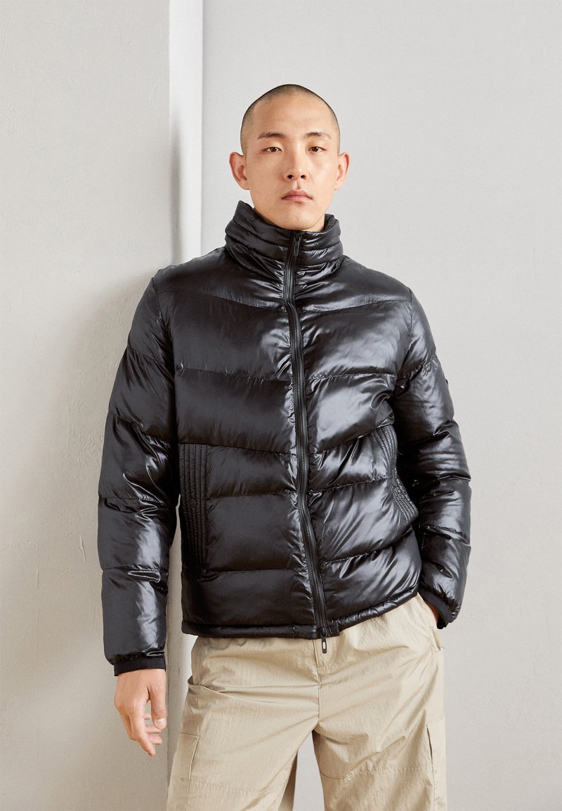 Antony Morato REGULAR FIT JACKET WITH AN IRIDESCENT EFFECT - Chaqueta de invierno - black