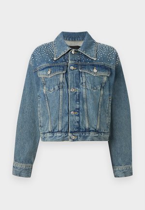 BLINK CARRÉ JACKET - Jachetă din denim - blue