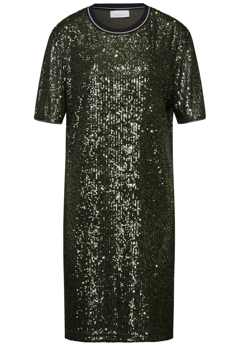 slim fit dress slacks River Green Sequin Shirt Dress – Girl In Mind main image 0
