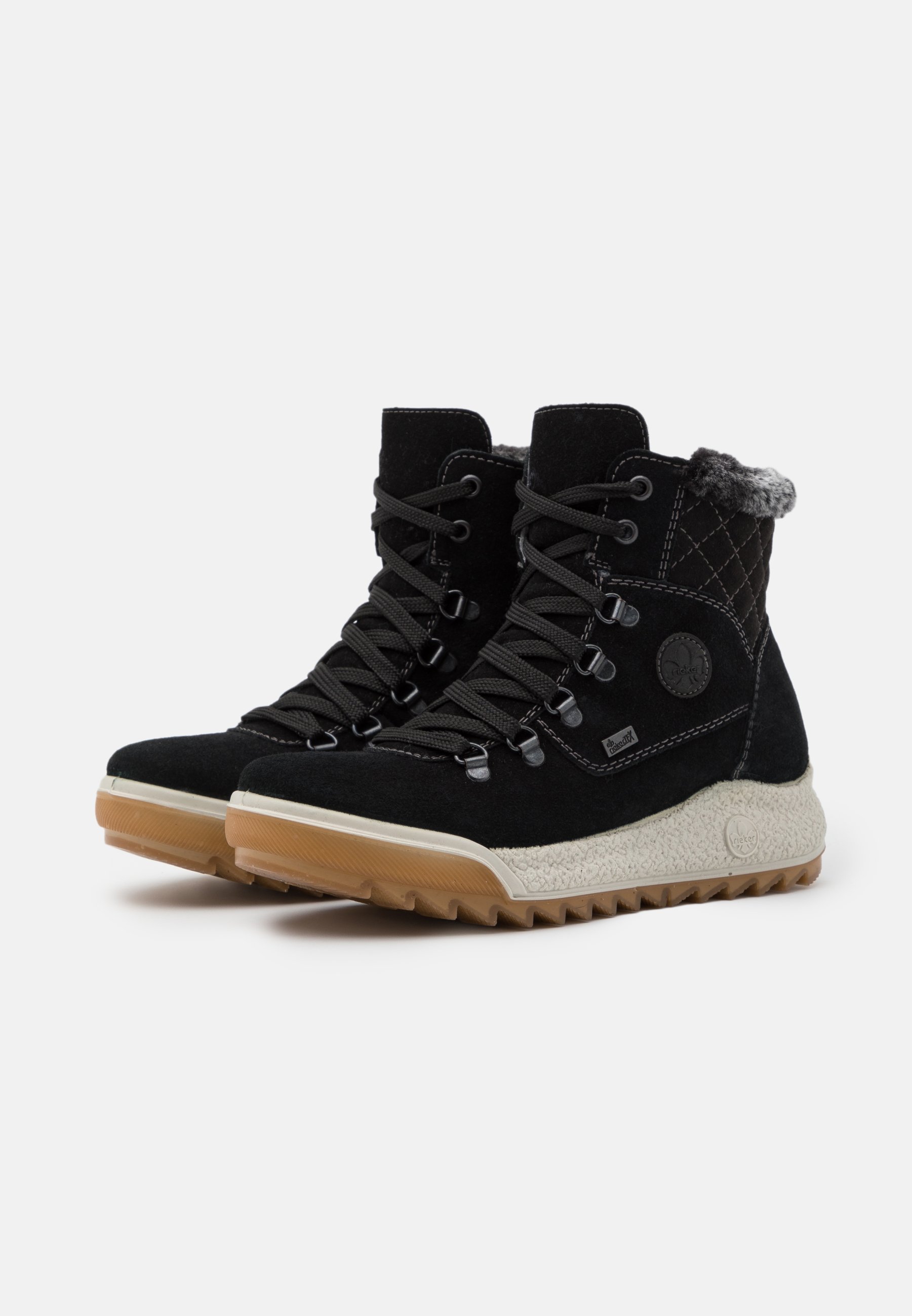 Rieker Snowboots - schwarz/anthrazit/Zwart - Zalando.nl