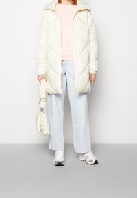 VILA Zimní kabát - off-white