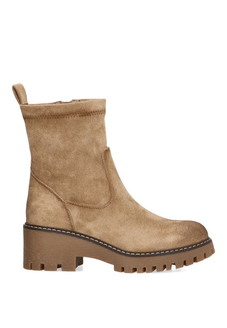 ETIKA CHESTER - Botines con plataforma - beige