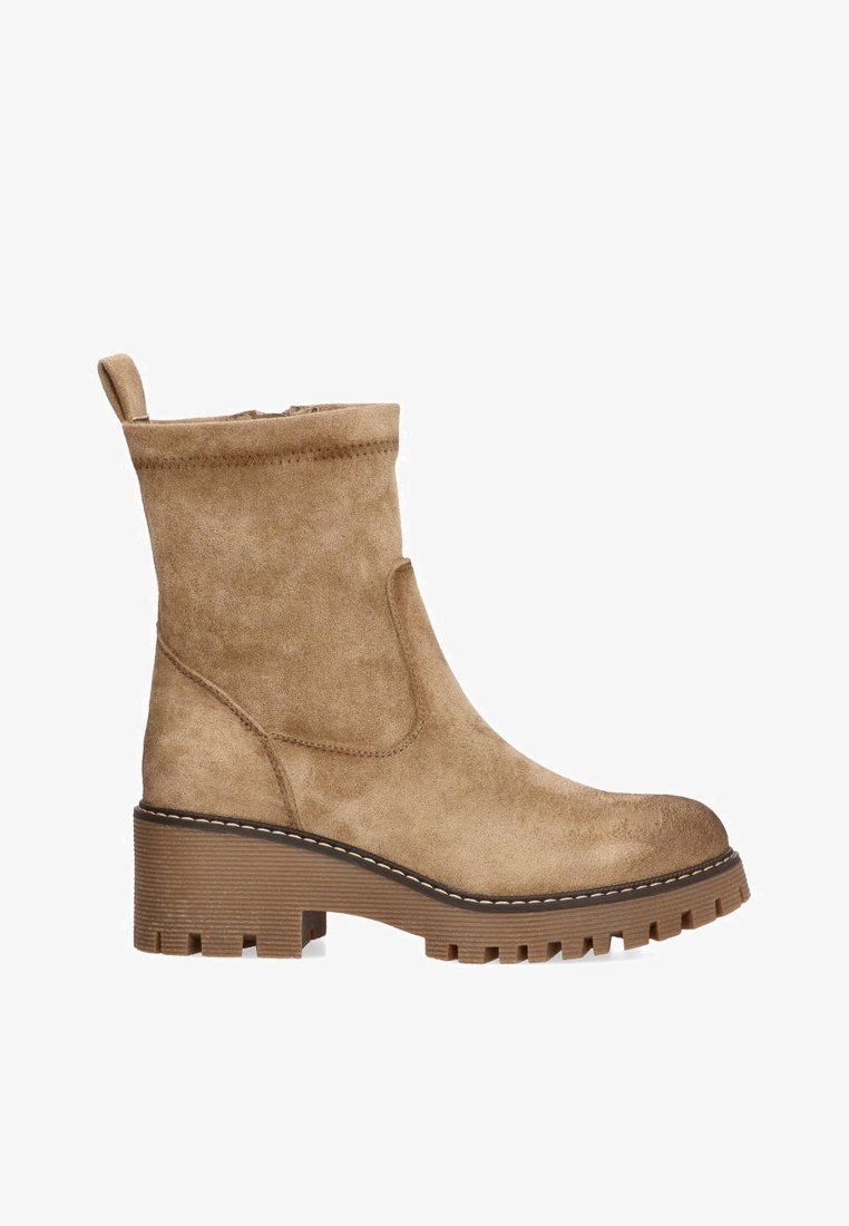 ETIKA CHESTER - Botines con plataforma - beige