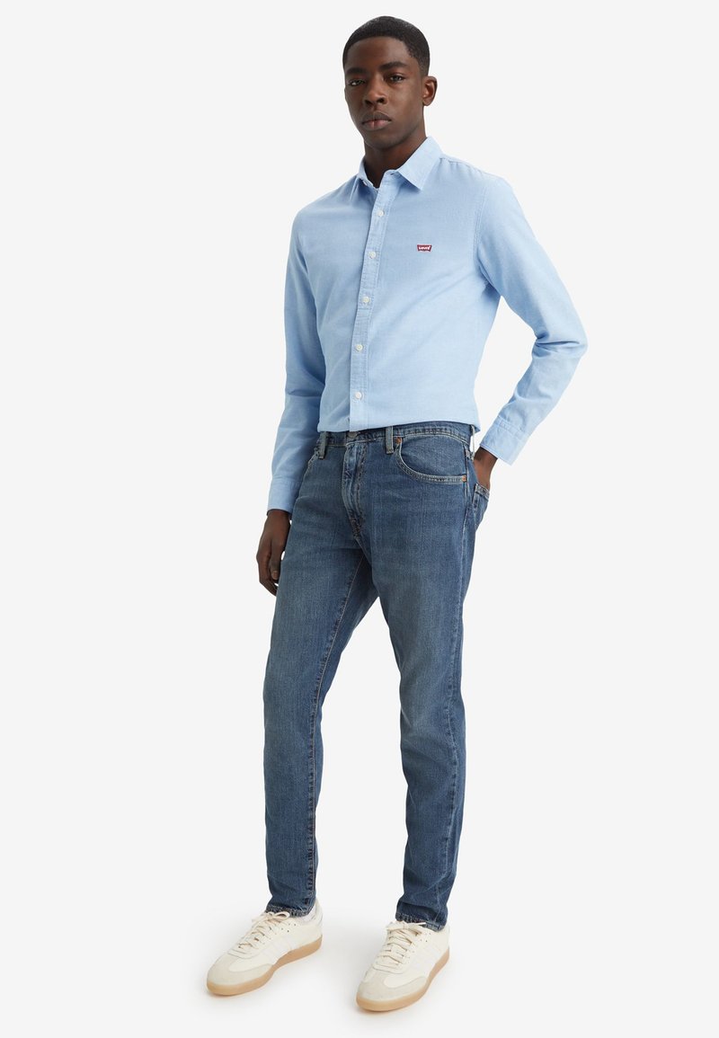Levi's® 512® SLIM TAPER - Džíny Straight Fit - dark blue denim