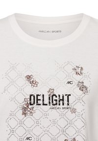 Marc Cain Print T-shirt - weiß